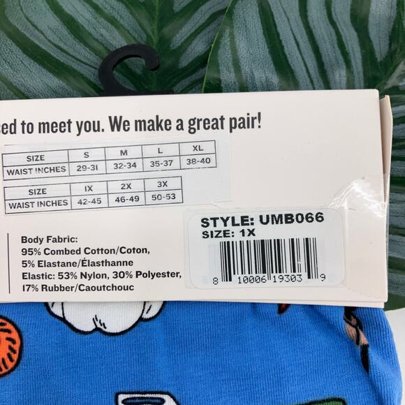 Sock It To Me Blue Yellow Steak Grilling Food BBQ Novelty Stretch Boxer Brief - Picture 7 of 7